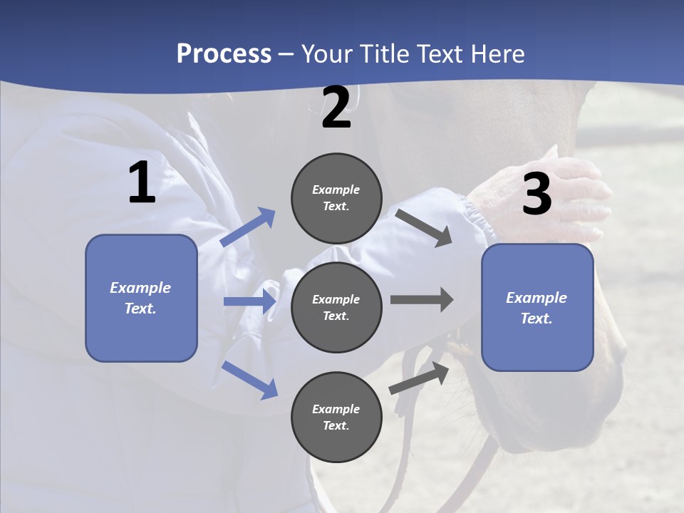 Boomer Age Horseback PowerPoint Template