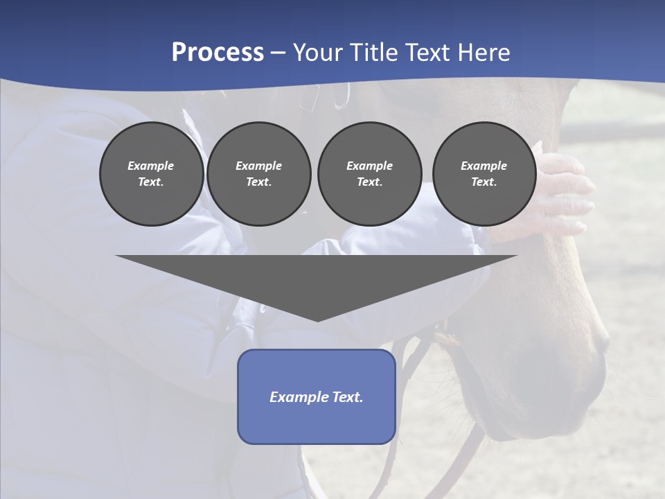 Boomer Age Horseback PowerPoint Template