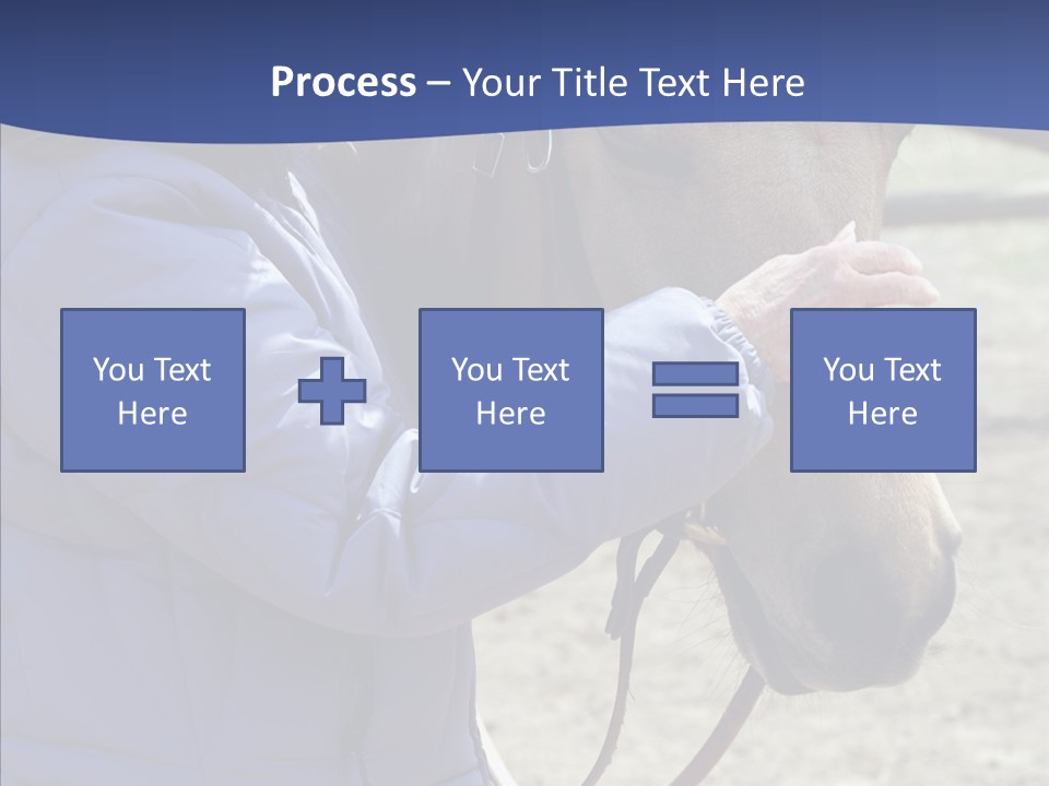 Boomer Age Horseback PowerPoint Template