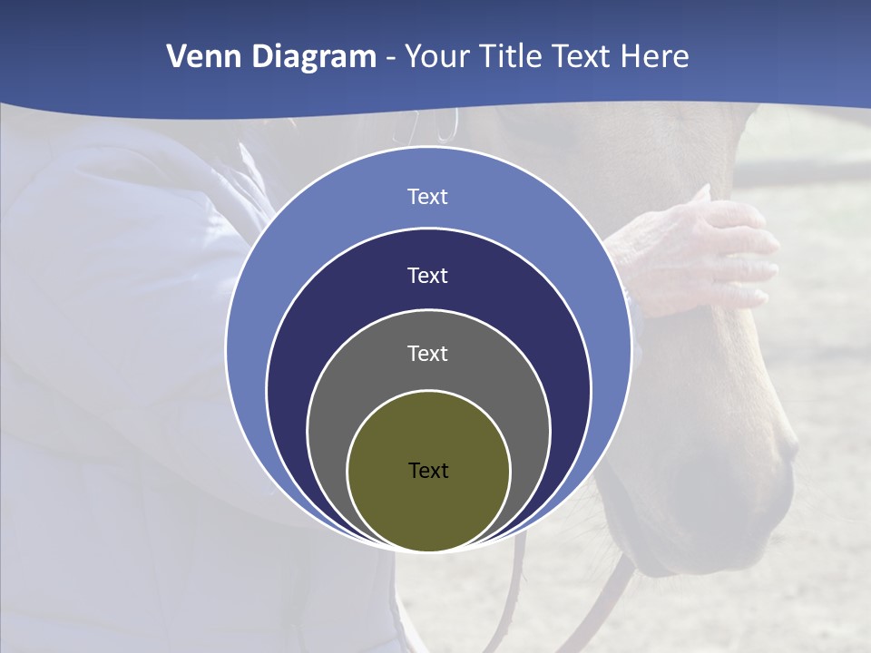 Boomer Age Horseback PowerPoint Template