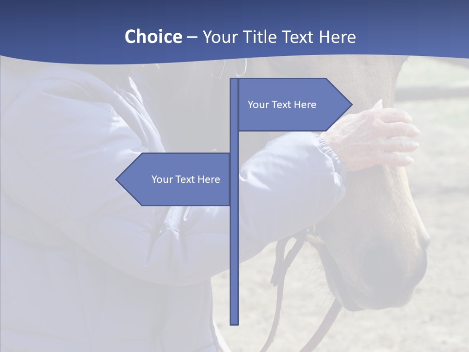 Boomer Age Horseback PowerPoint Template