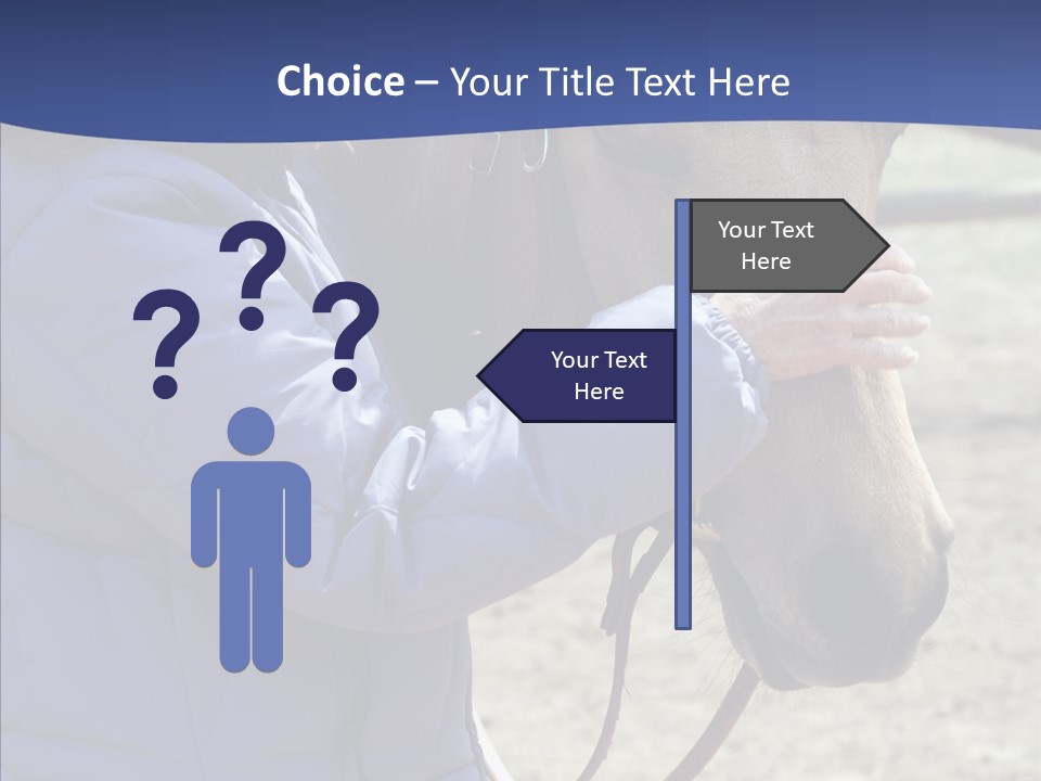 Boomer Age Horseback PowerPoint Template