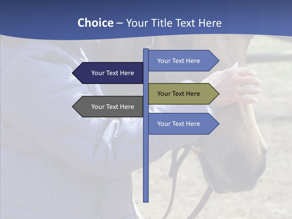 Boomer Age Horseback PowerPoint Template