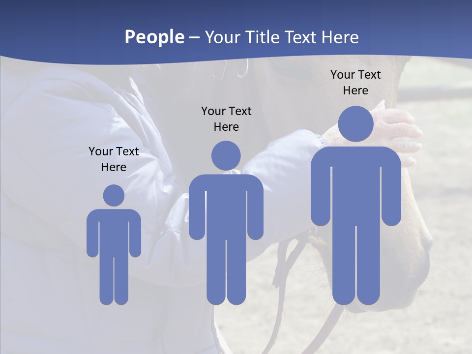 Boomer Age Horseback PowerPoint Template