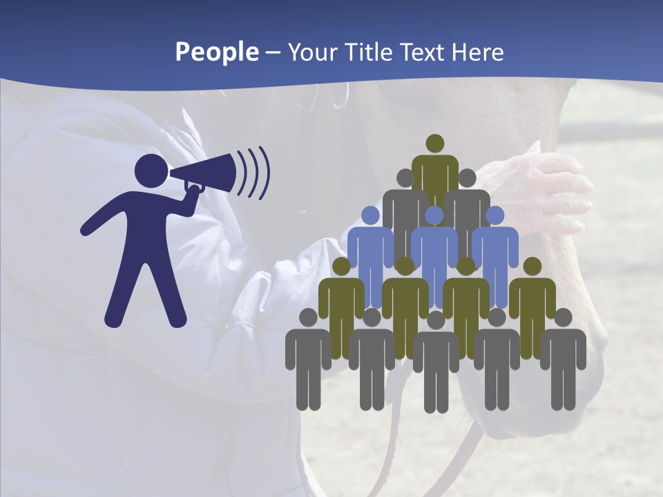 Boomer Age Horseback PowerPoint Template