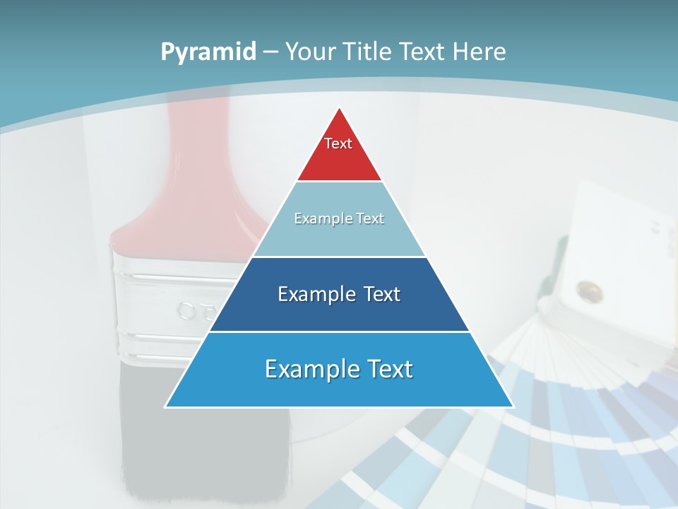 Orange Makeover Turquoise PowerPoint Template