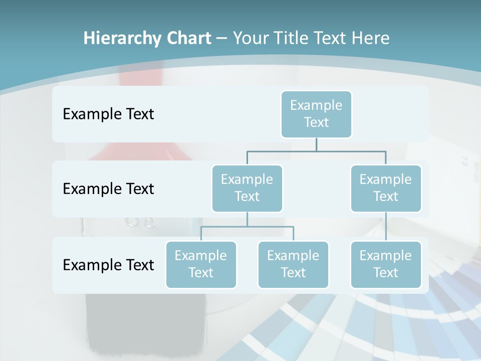 Orange Makeover Turquoise PowerPoint Template