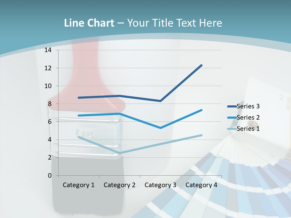 Orange Makeover Turquoise PowerPoint Template