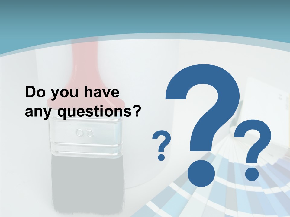 Orange Makeover Turquoise PowerPoint Template