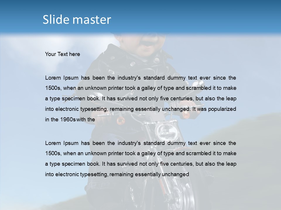 Excitement Cool Young PowerPoint Template