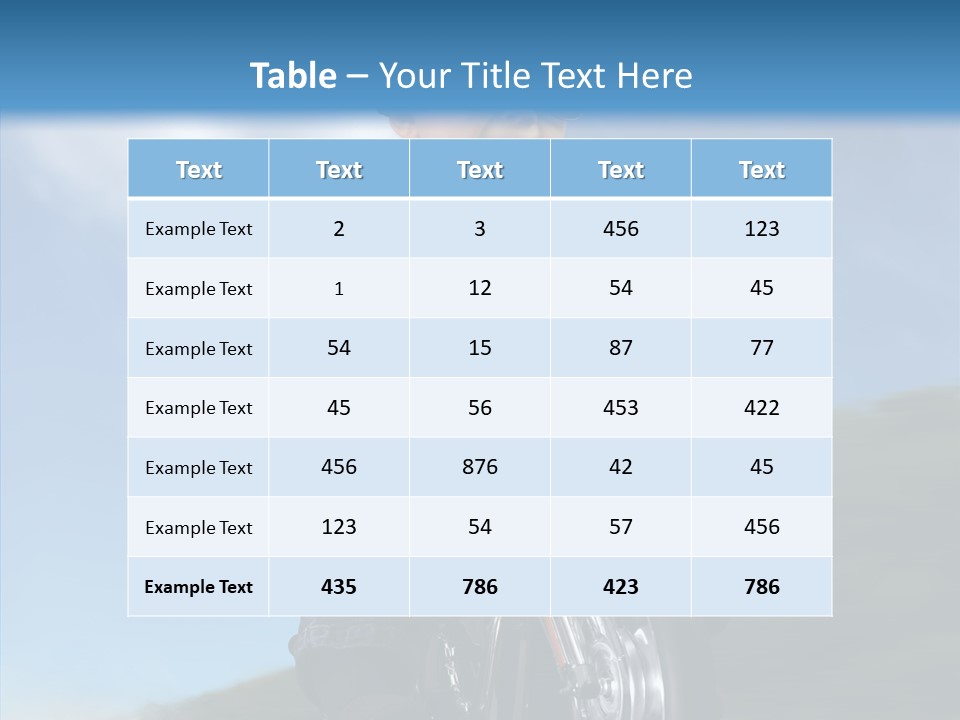 Excitement Cool Young PowerPoint Template