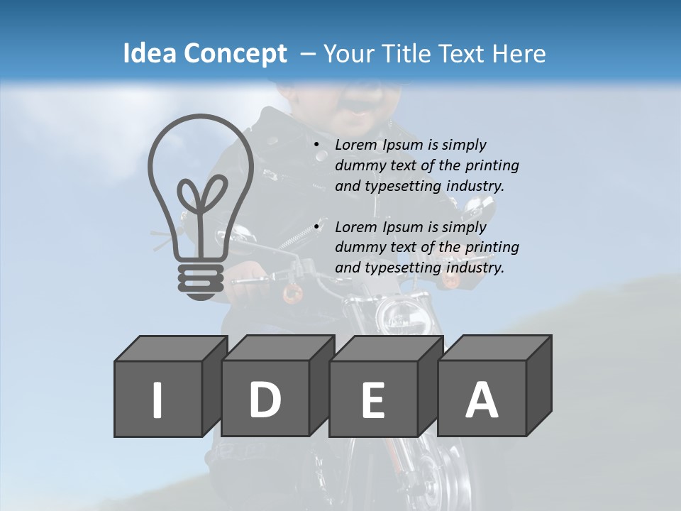 Excitement Cool Young PowerPoint Template