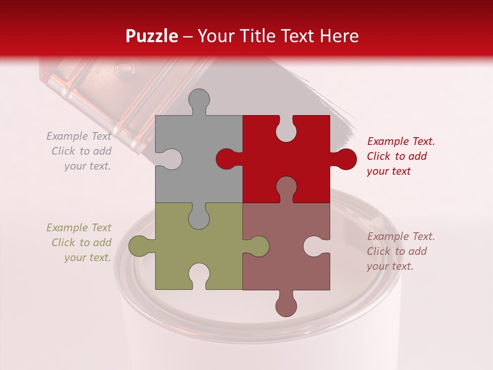 Repair Trickle Match PowerPoint Template