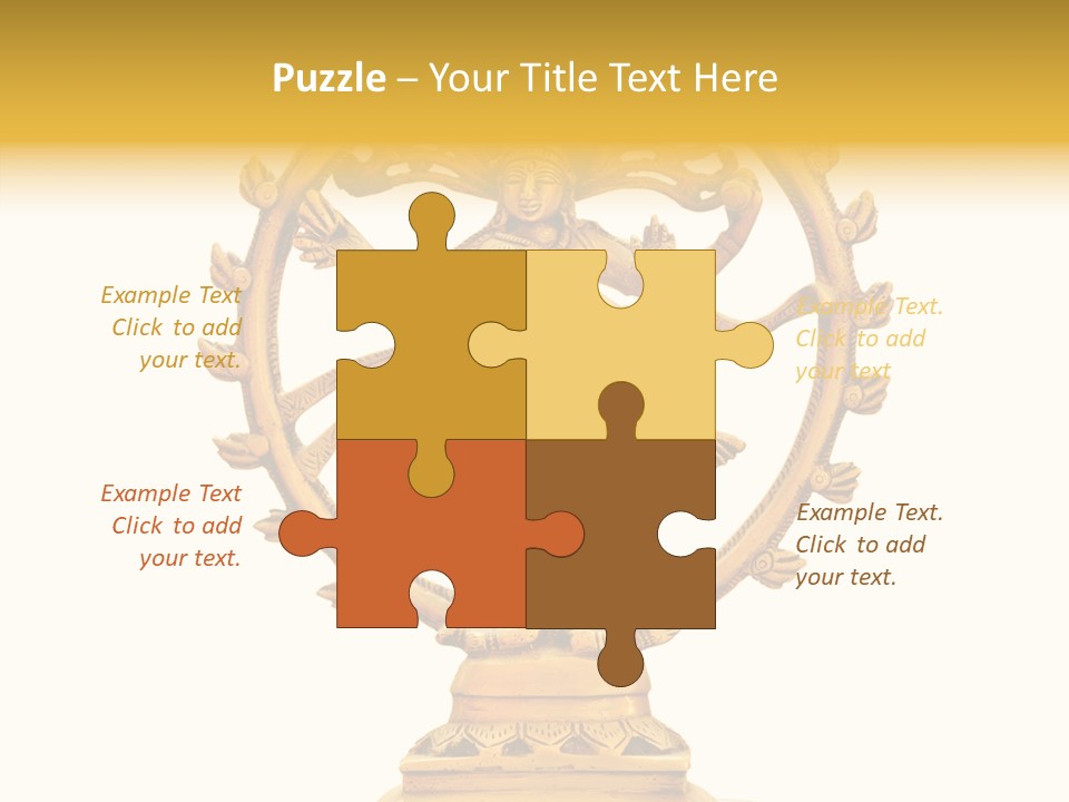 Mystery Shiva India PowerPoint Template