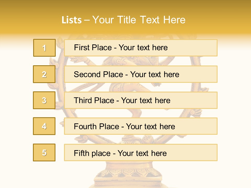 Mystery Shiva India PowerPoint Template