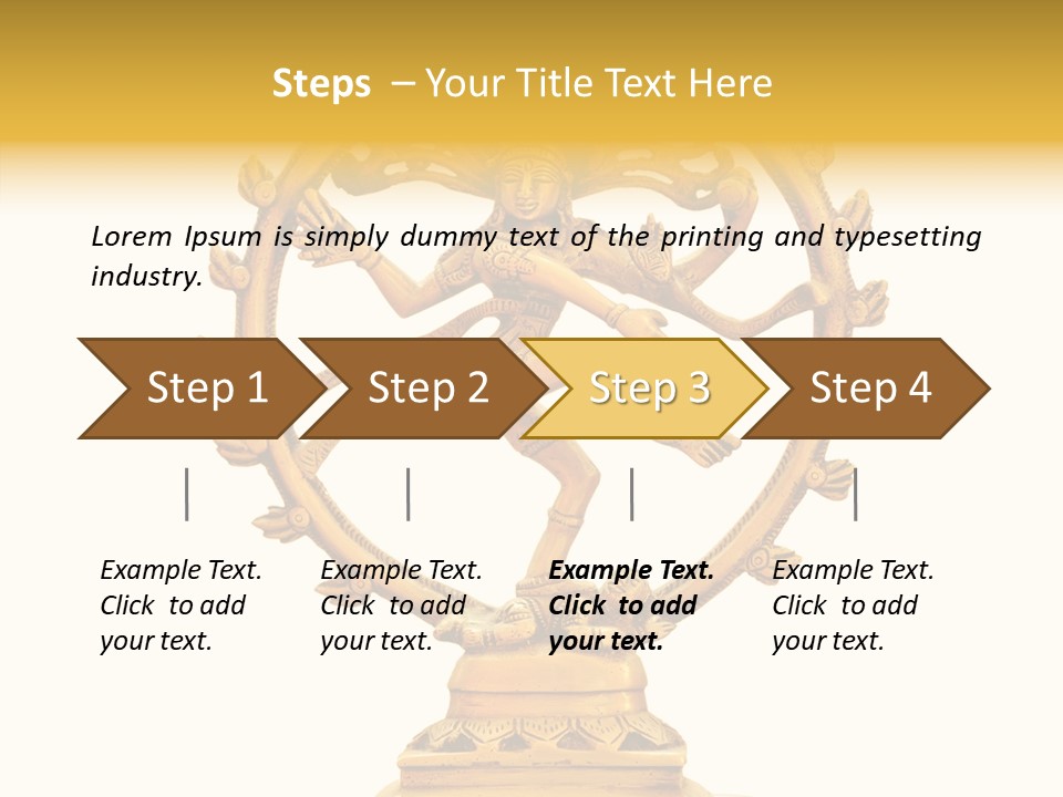 Mystery Shiva India PowerPoint Template