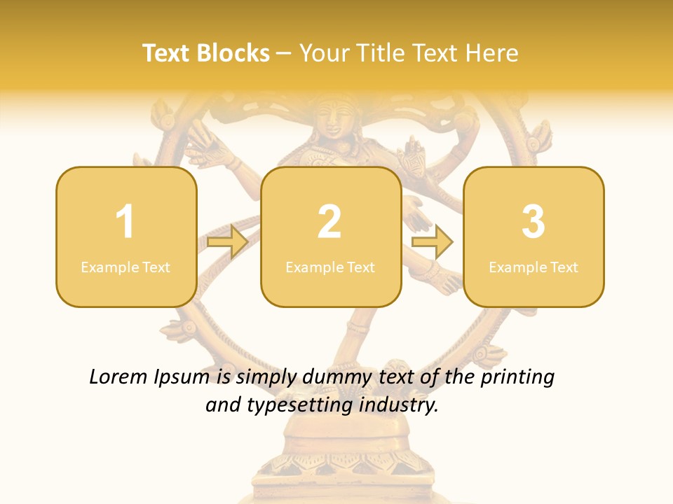 Mystery Shiva India PowerPoint Template