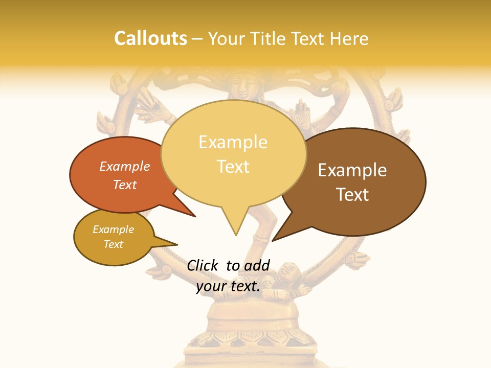 Mystery Shiva India PowerPoint Template