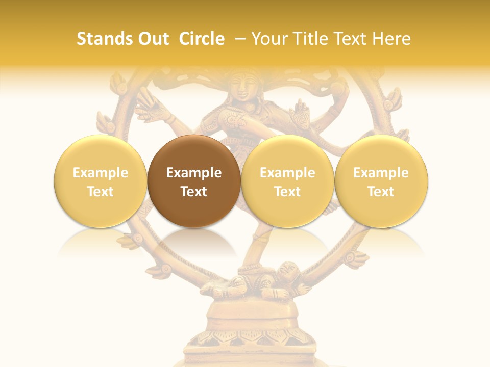 Mystery Shiva India PowerPoint Template