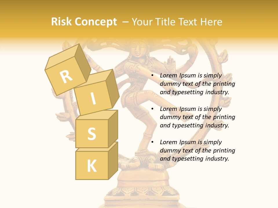 Mystery Shiva India PowerPoint Template