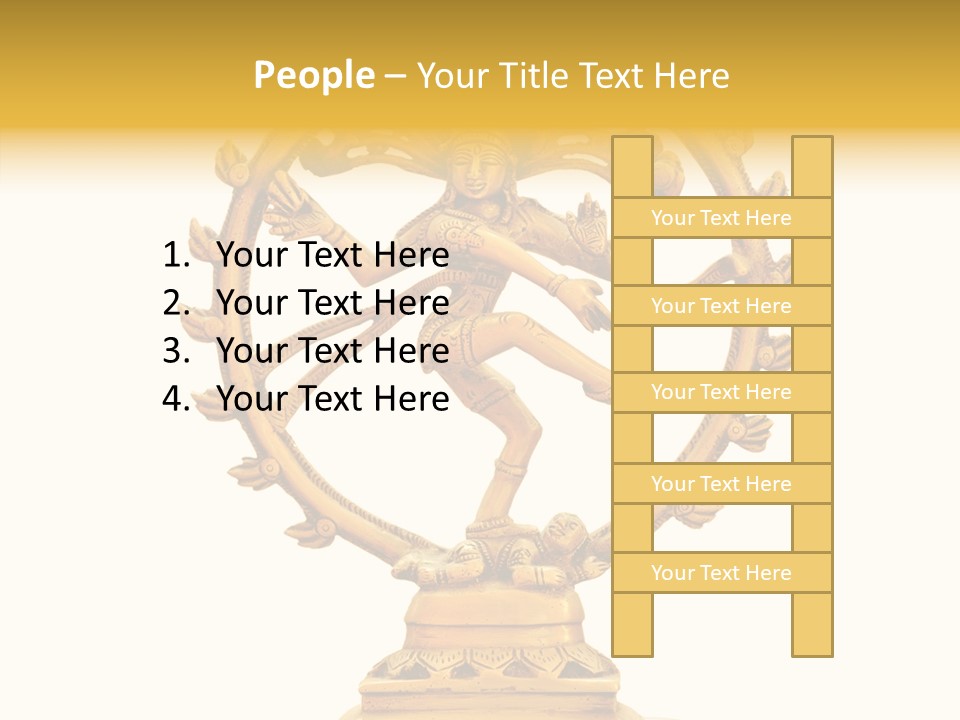 Mystery Shiva India PowerPoint Template