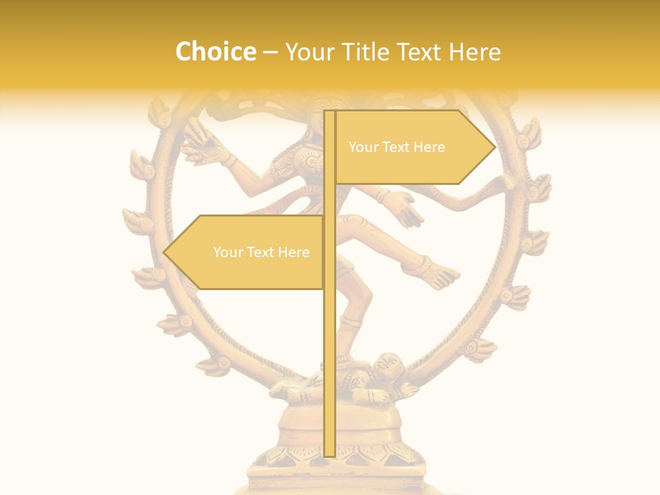 Mystery Shiva India PowerPoint Template