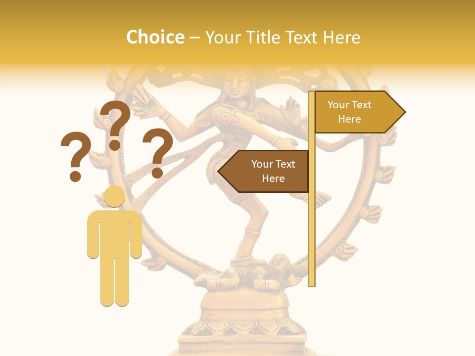 Mystery Shiva India PowerPoint Template