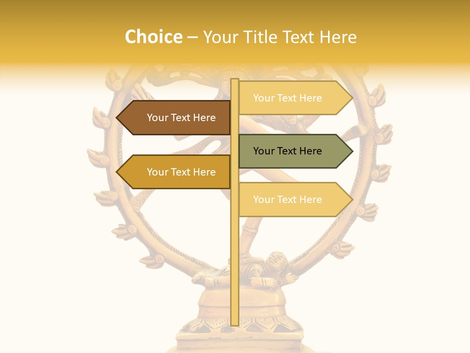 Mystery Shiva India PowerPoint Template