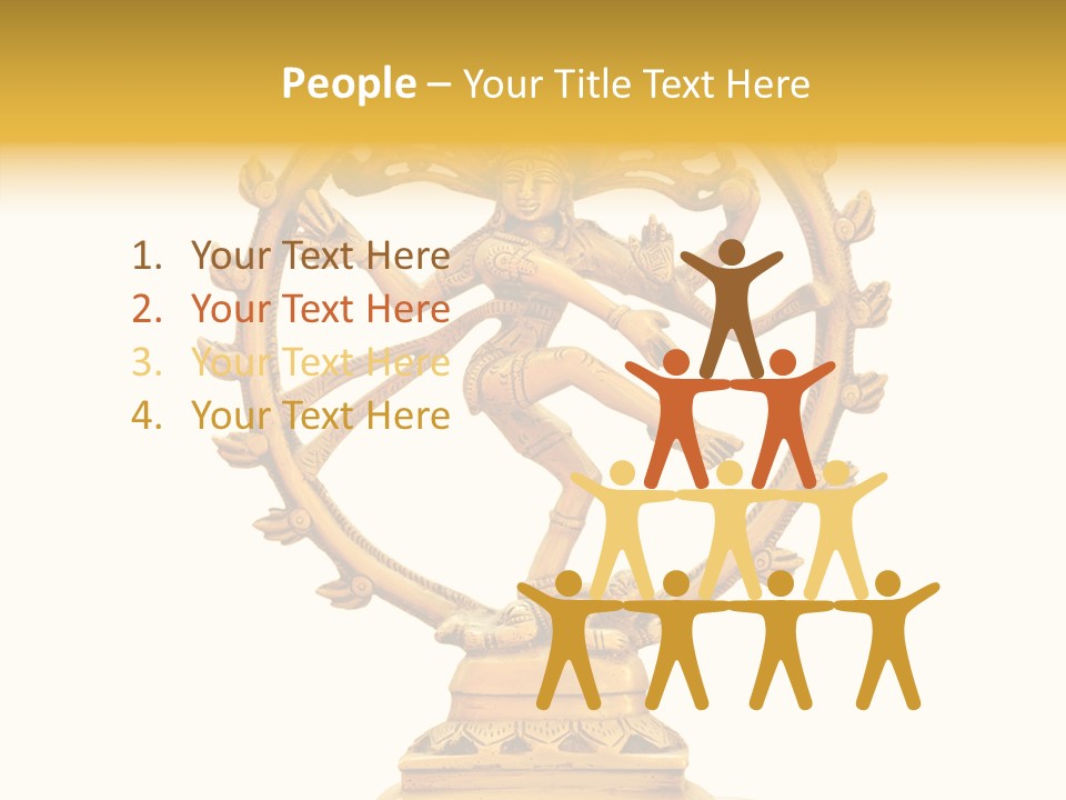 Mystery Shiva India PowerPoint Template