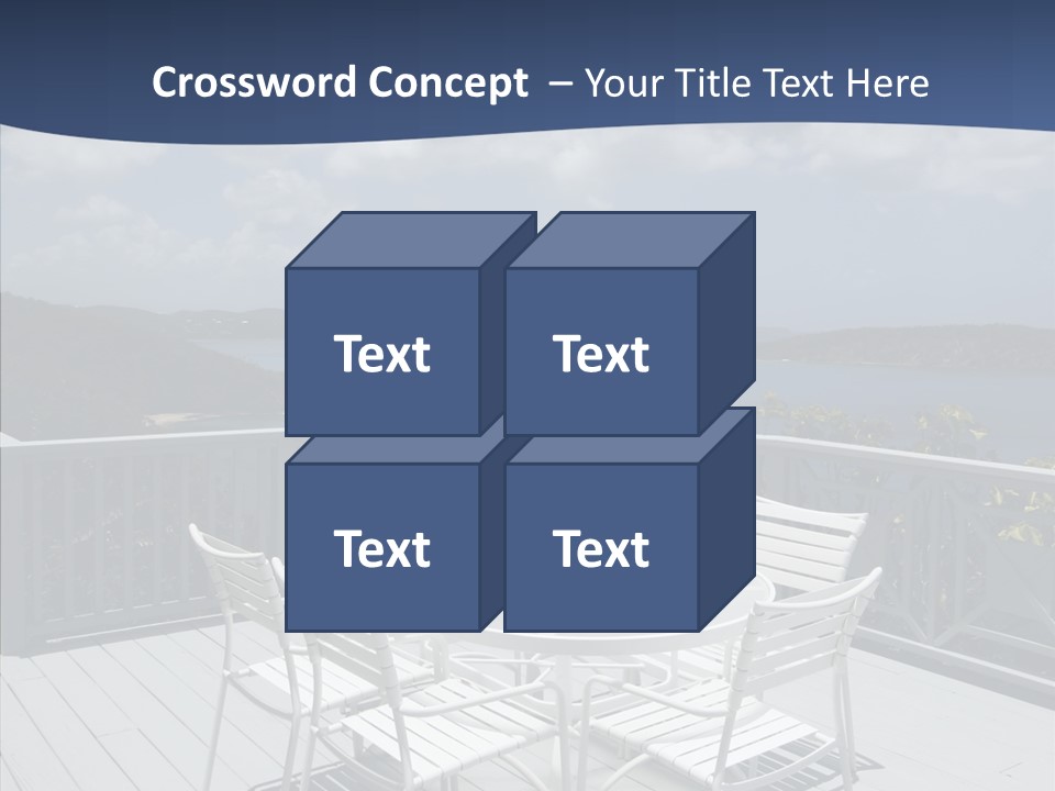 Tropical Home Building PowerPoint Template