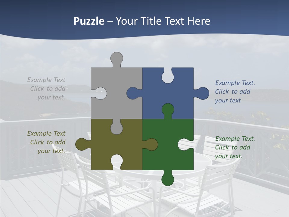 Tropical Home Building PowerPoint Template