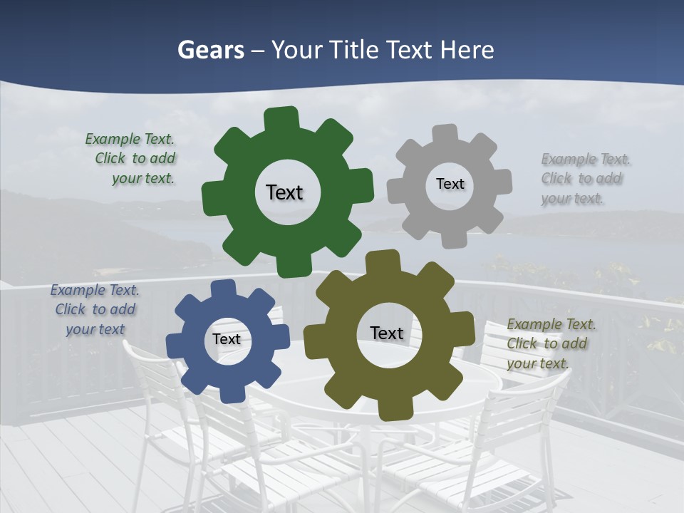 Tropical Home Building PowerPoint Template