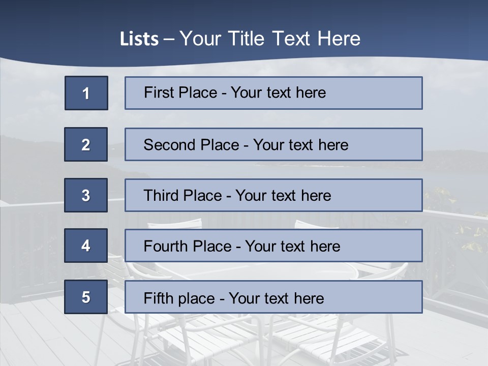 Tropical Home Building PowerPoint Template