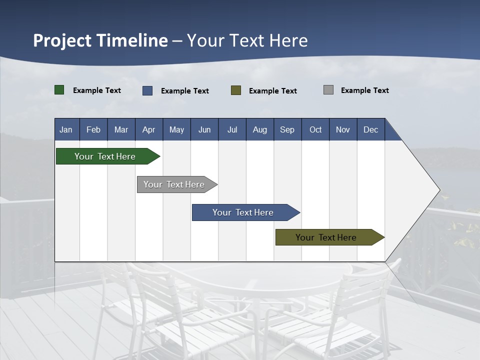 Tropical Home Building PowerPoint Template