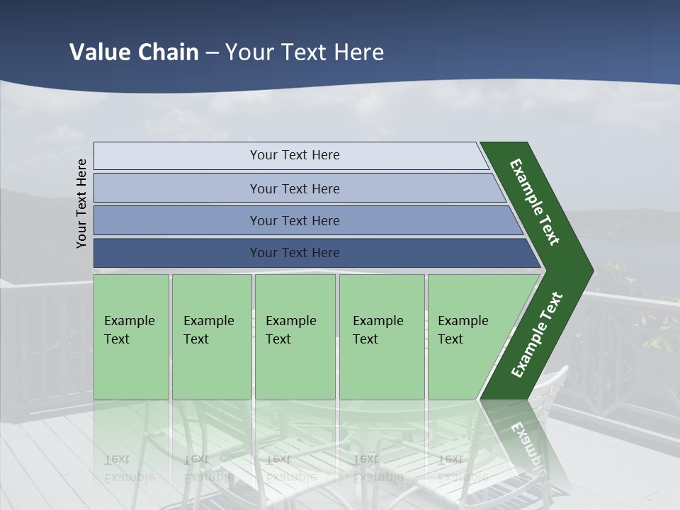 Tropical Home Building PowerPoint Template