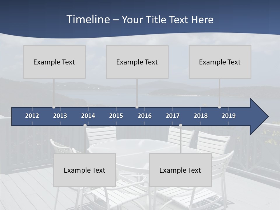 Tropical Home Building PowerPoint Template