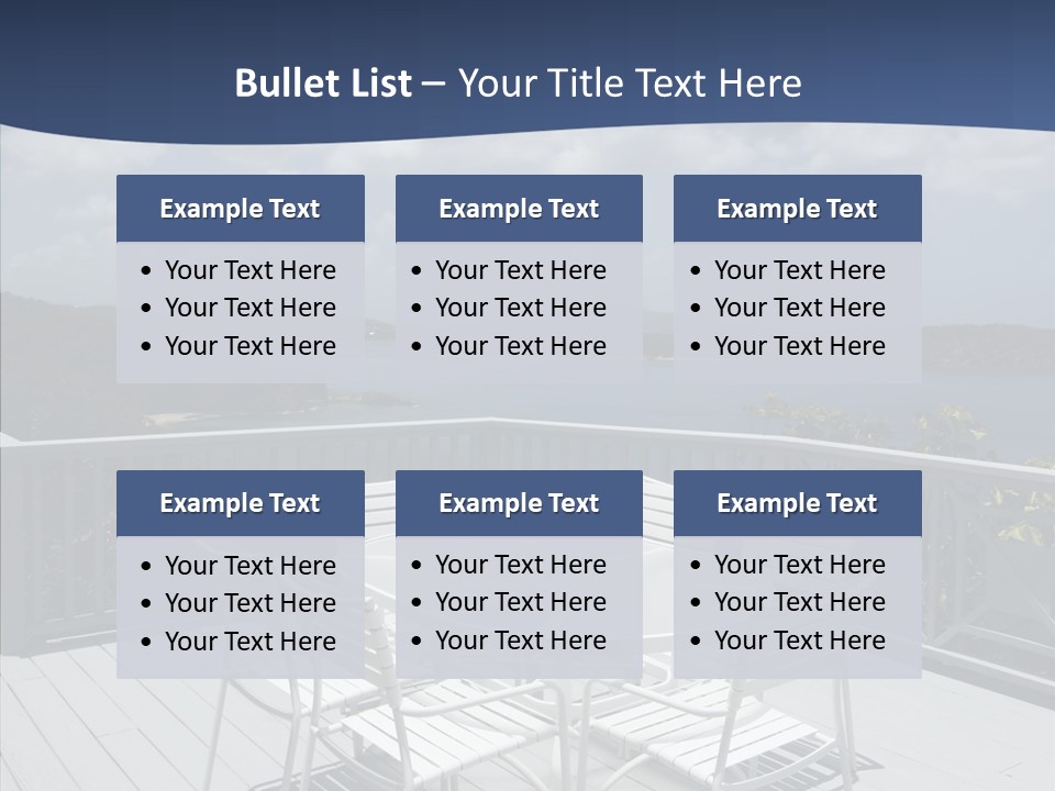 Tropical Home Building PowerPoint Template