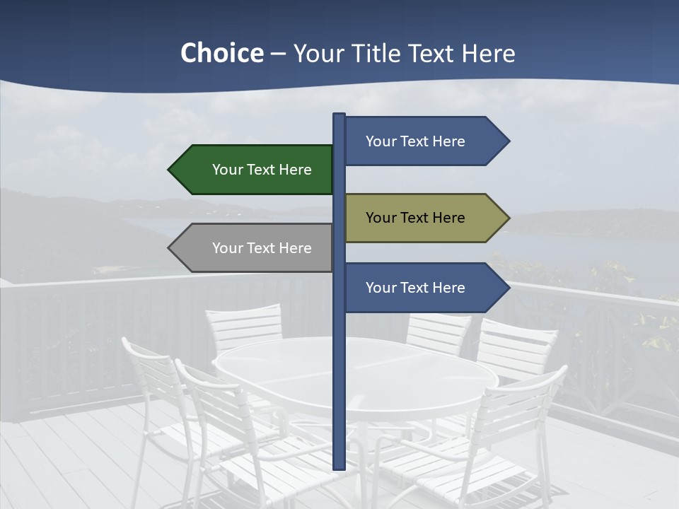 Tropical Home Building PowerPoint Template