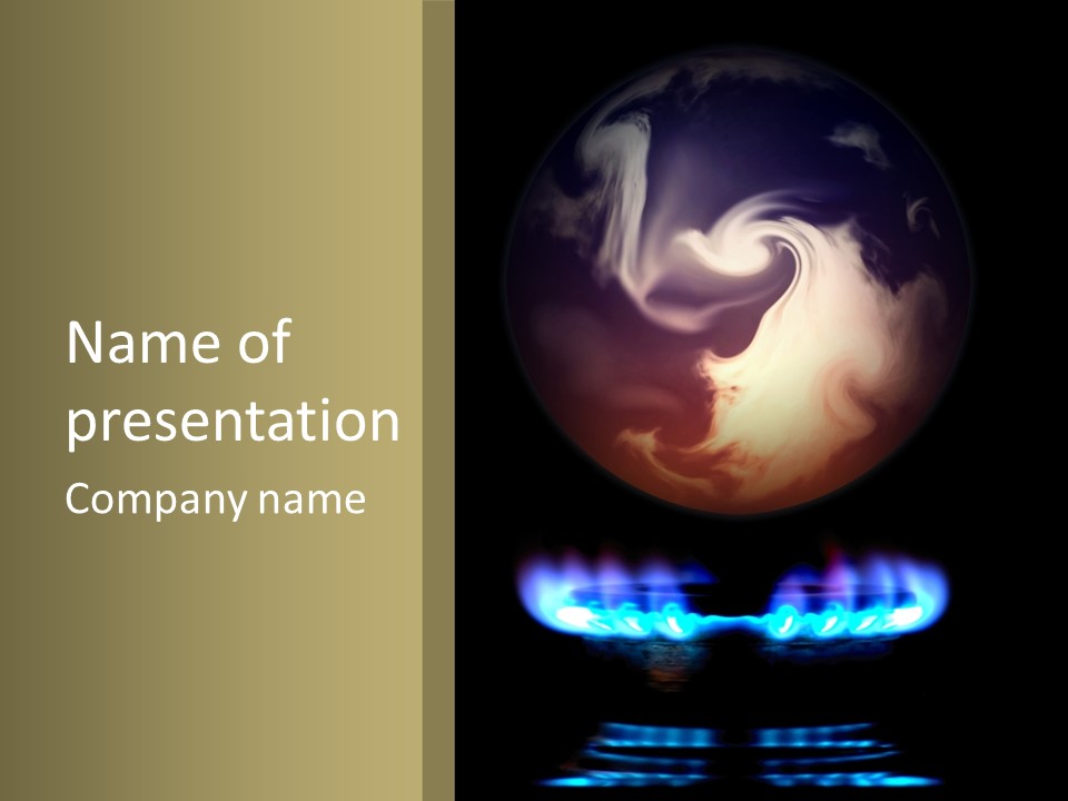 Hon Emissions Change PowerPoint Template