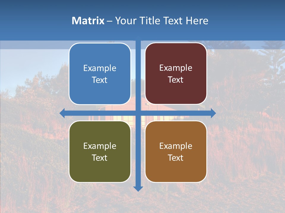 Horizon Peaceful Calm PowerPoint Template