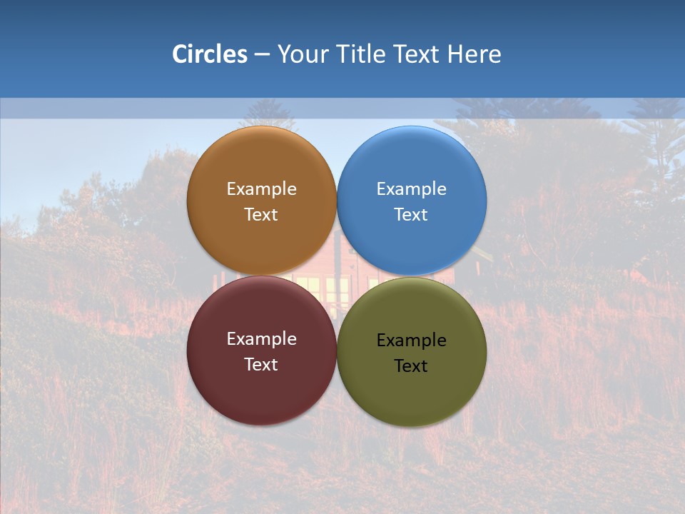 Horizon Peaceful Calm PowerPoint Template