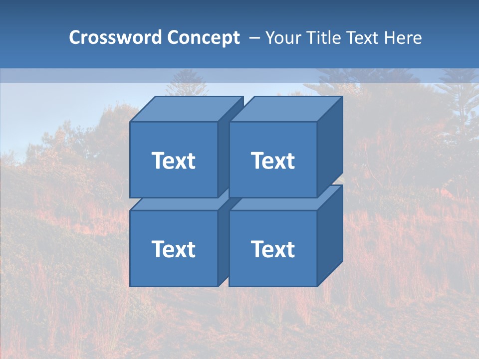 Horizon Peaceful Calm PowerPoint Template