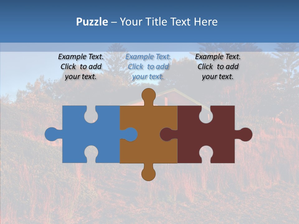 Horizon Peaceful Calm PowerPoint Template