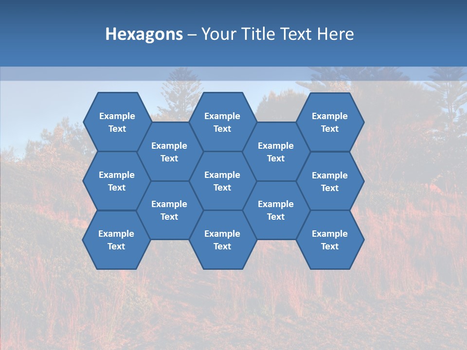Horizon Peaceful Calm PowerPoint Template