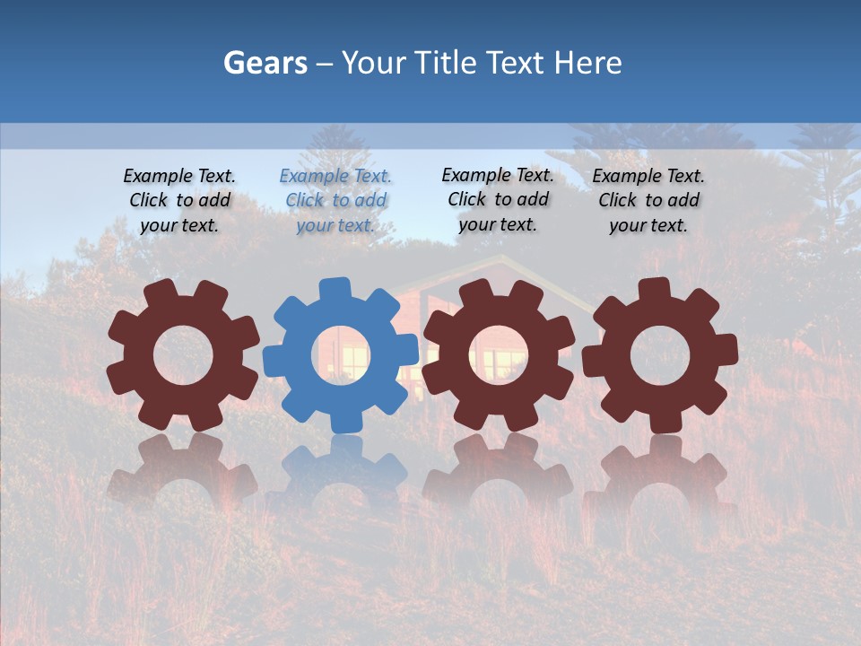 Horizon Peaceful Calm PowerPoint Template