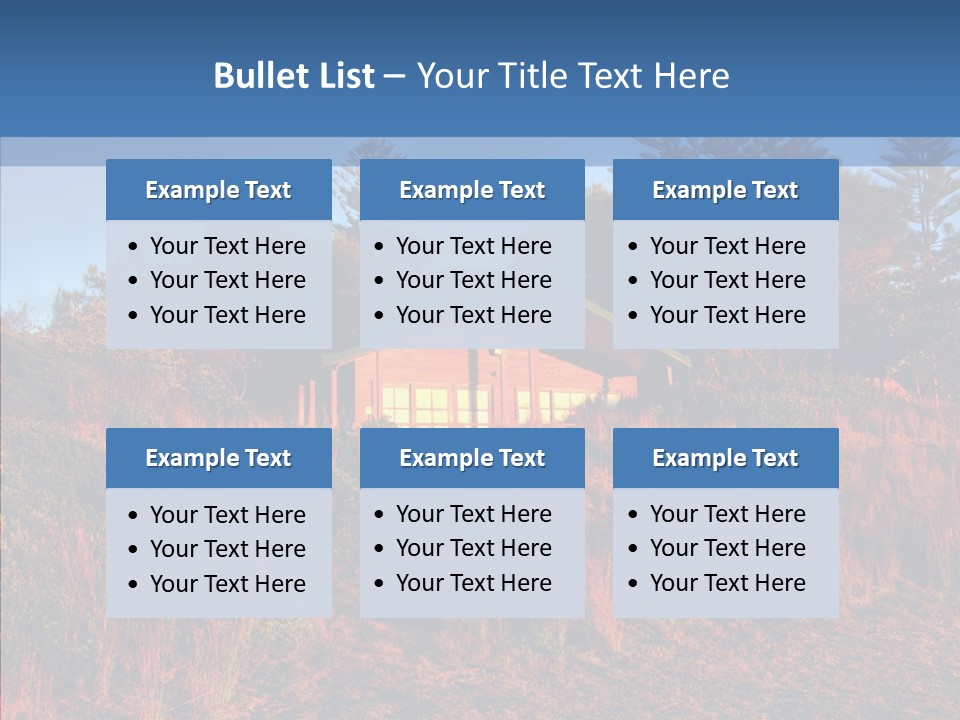 Horizon Peaceful Calm PowerPoint Template