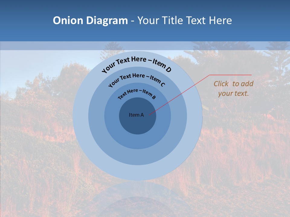 Horizon Peaceful Calm PowerPoint Template