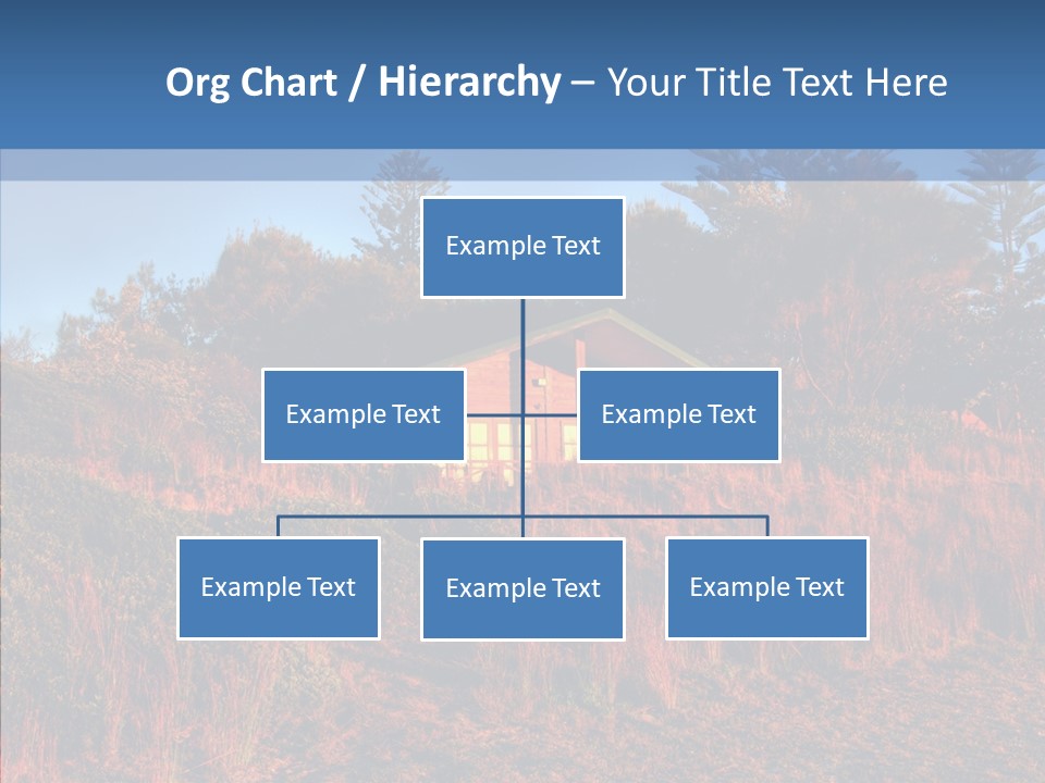 Horizon Peaceful Calm PowerPoint Template