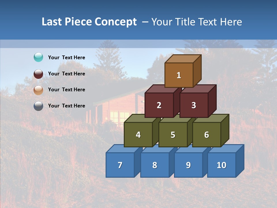 Horizon Peaceful Calm PowerPoint Template