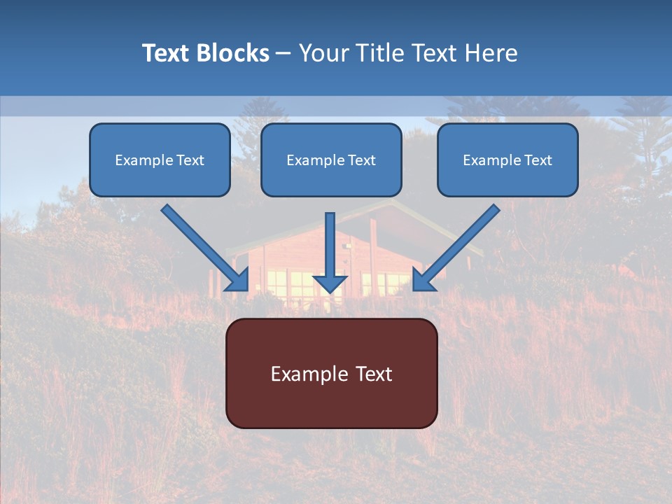 Horizon Peaceful Calm PowerPoint Template
